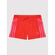 adidas Športne kratke hlače 3 Stripes HE2014 Rdeča Regular Fit