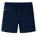 vidaXL Otroške kratke hlače mornarsko modre 116