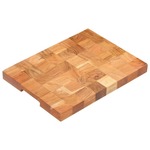 vidaXL Deska za rezanje 40x30x3,8 cm trden akacijev les