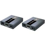 PremiumCord Podaljševalnik HDMI do 120 m po enem kablu Cat5/6, brez zakasnitve