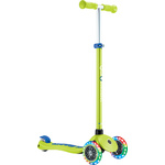 Globber otroški skiro Plus - Primo Plus Lights V2 - Luminous - Lime Green/Navy Blue