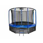 Greatstore Jumpi 312cm/10FT Maxy Comfort Modri vrtni trampolin z notranjo mrežo