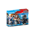 PLAYMOBIL City Action 70573 Police Bike: The Pursuit of Pocket Thief
