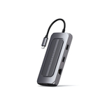 Satechi Aluminium USB-C Multiport MX adapter, vesoljsko siv