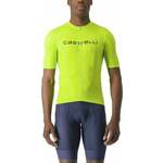 Castelli Prologo Lite Jersey Jersey Electric Lime/Deep Green 3XL