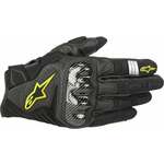 Alpinestars SMX-1 Air V2 Gloves Black/Yellow Fluo S Motoristične rokavice