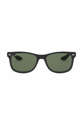 Otroška sončna očala Ray-Ban Junior New Wayfarer zelena barva