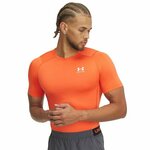 Majica Under Armour HG Armour Comp SS Tee Fire/ White M