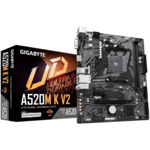 Gigabyte A520M K V2 matična plošča, Socket AM4, AMD A520, 2x DDR4, max. 64 GB, ATX/mATX