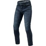 Rev'it! Jeans Carlin SK Dark Blue 34/32 Motoristične jeans hlače
