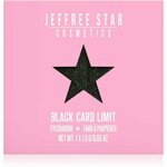 Jeffree Star Cosmetics Artistry Single senčila za oči odtenek Black Card Limit 1,5 g