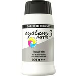 Daler Rowney System3 Akrilna barva Titanium White 500 ml 1 kos