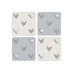 Komplet 4 podstavkov Cooksmart ® Farmer Cork