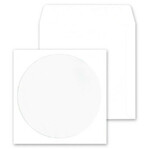 Xlayer papirnati ovitki za CD/DVD/BD-R z lepilnim zavihkom, 100 kom