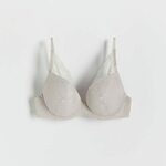 Reserved - Čipkast push up modrček - beige beige 88% POLIAMID, 12% ELASTAN 319BJ-08X
