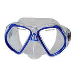 WEBHIDDENBRAND Calter Junior 4250P potapljaška maska, modra