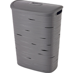 Curver koš za perilo Ribbon, 49 L, bel
