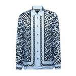 Versace Jeans Couture Srajca svetlo modra / črna 18992762