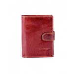 Buffalo Rjava denarnica iz pravega usnja z zavihkom CE-PR-N4L-VTU.64_281603 Univerzalni
