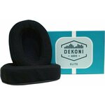Dekoni Audio EPZ-K371-ELVL Ušesne blazinice za slušalke Črna