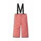 Otroške hlače za zimske športe Reima roza barva - roza. Otroški Hlače za zimske športe iz kolekcije Reima. Model izdelan iz materiala, ki ščiti pred mrazom in vetrom.