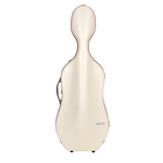 Kovček za violončelo Supreme Ice Hightech Polycarbonate SUP1005XL Bam - Kovček belo-črne barve