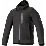 Alpinestars Neo Waterproof Hoodie Black/Black M Tekstilna jakna
