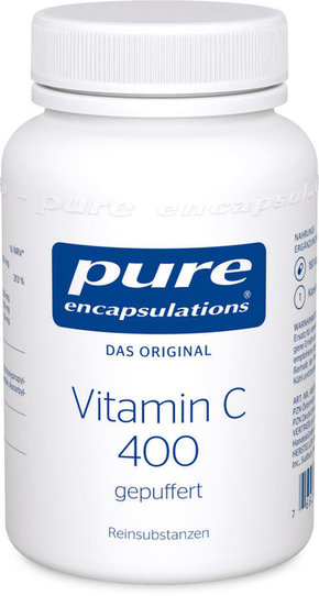 Pure encapsulations Vitamin C 400 pufer - 180 kapsul