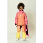 Otroška smučarska jakna Gosoaky FAMOUS DOG roza barva - roza. Otroška jakna iz kolekcije Gosoaky. Podložen model, izdelan iz vodoodpornega materiala.