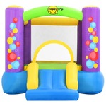 Happy Hop Napihljivo igralo s toboganom 260x210x160 cm PVC