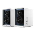 Edifier QR65 zvočniki, 2.0, 65W, brezžični, bluetooth, beli/črni USB
