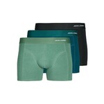 JACK & JONES Boksarice smaragd / meta / jelka 22325544