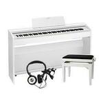 Klavirski set: električni klavir Privia PX-870 Casio s slušalkami in stolom - Bel